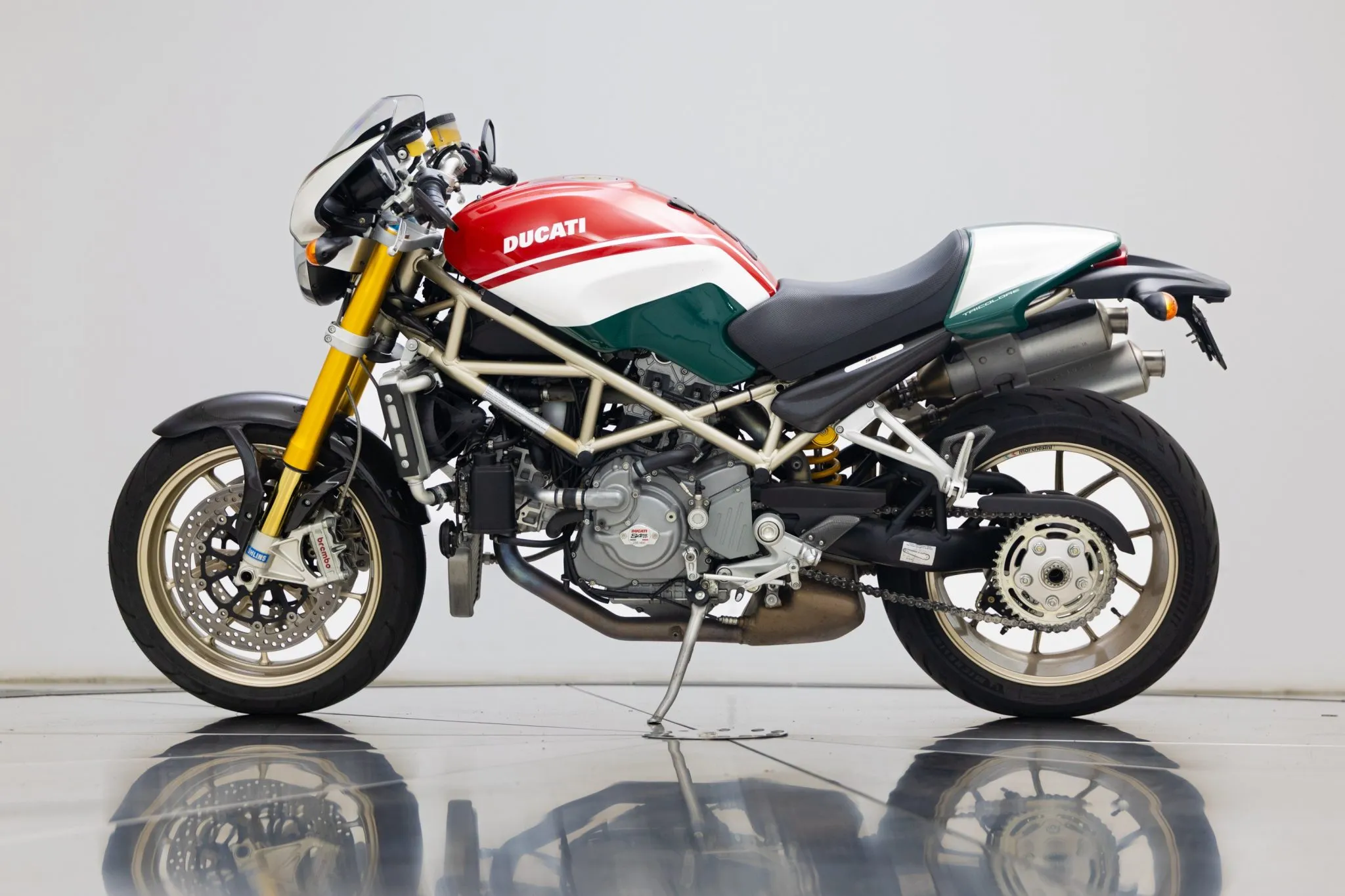 4,200-Mile 2008 Ducati Monster S4RS Tricolore
