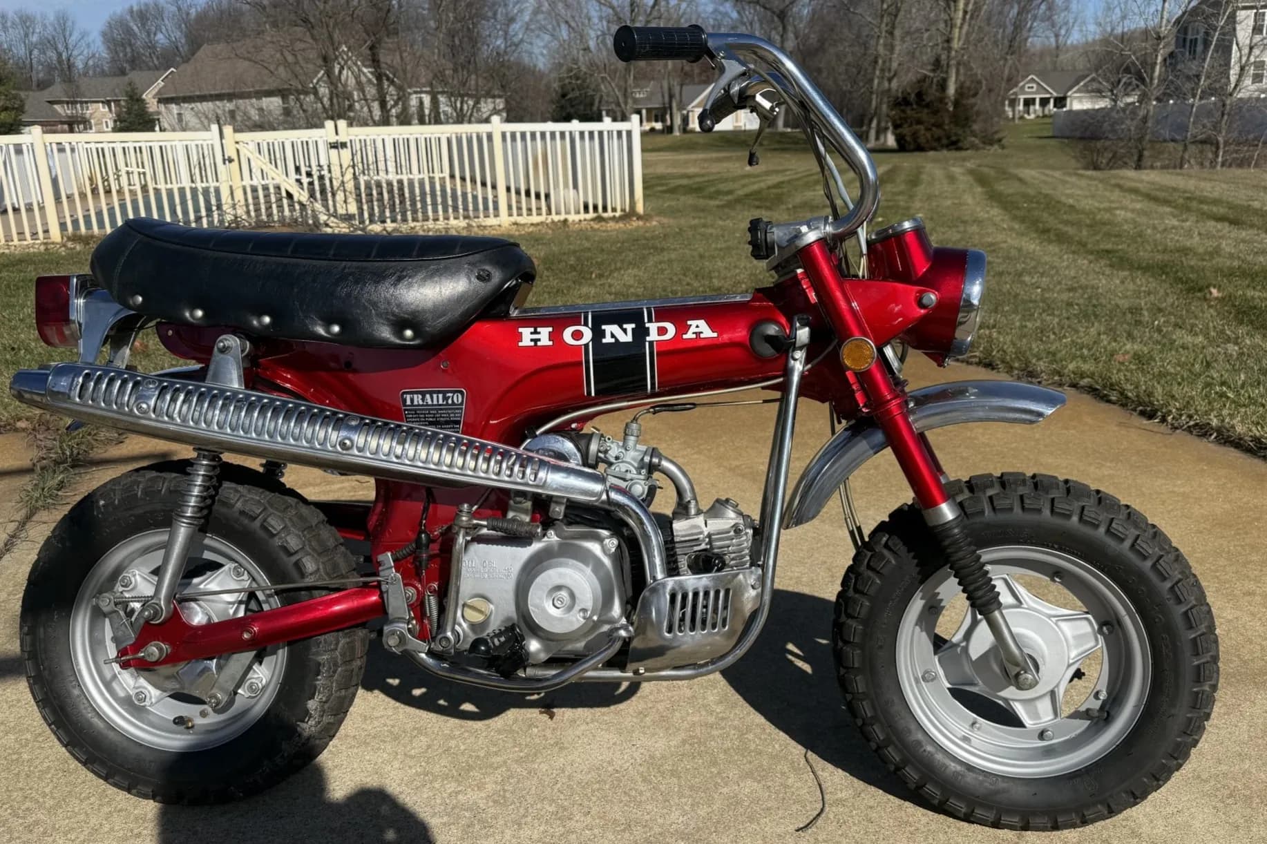 No Reserve: 1969 Honda CT70 Trail